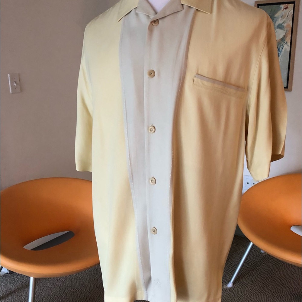 Nat Nast Mens Silk Luxury Casual Shirt M